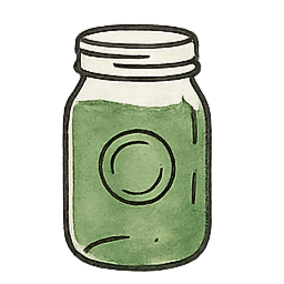 Small batch jar icon