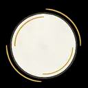 Full moon symbol used in Chandra full moon ghee production