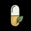 Vegetarian capsule icon used in Chandra product storytelling